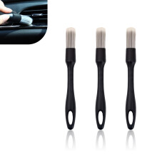 Car Detailing Brush Set 3PCS with Multi‑Size Scratch‑ Bristles for Wheel and Interior Cleaning