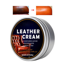 Leather Conditioner Cream for Shoes Furniture Boots Jackets – Deep Nourishment and Color Shine