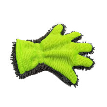 Microfiber Car Wash Mitt Chenille Cleaning Glove Scratch Dual WetDry Use for Car Wheels and Rims