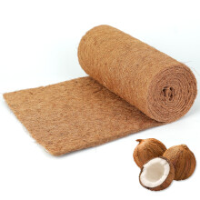 Coconut Liner for Planters 16x160 Inch, Natural Coco Fiber Roll with Breathable Moisture Control and Easy Cutting