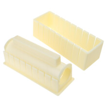 (2) DIY Sushi Maker Rice Heart Mold Japanse Cake Mold Multifunctional Mould Square Making Tool Set Kitchen Accessories