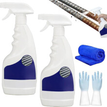 Heavy Duty Rust Remover Spray for Metal and Stainless Steel, Fast Rust Removal, Surface Protection (1, 2pcs)