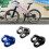 (Titanium color) Bicycles Mountain Bikes Risers Stem Short Handlebars Stem Mountain Bikes Stem 2