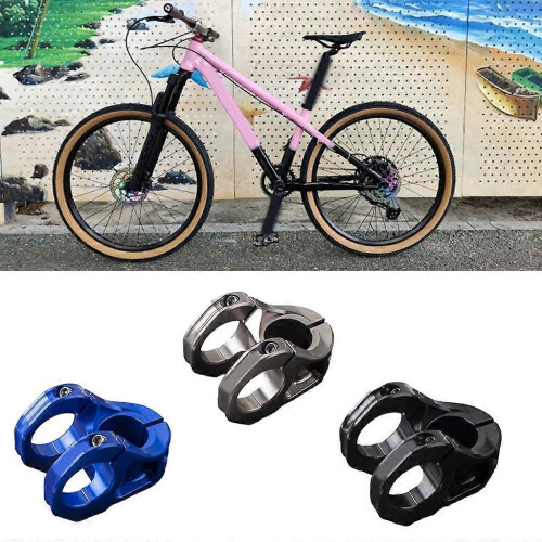 (Black) Bicycles Mountain Bikes Risers Stem Short Handlebars Stem Mountain Bikes Stem 1