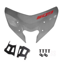 (Red) Motorcycle Front Fairing Windshield Windscreen Wind Deflector for MT09 Durable