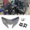 (Blue) Motorcycle Front Fairing Windshield Windscreen Wind Deflector for MT09 Durable 2