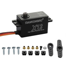 (90 degree) Digital Servo 90/180/270 Degree RC Servo Hollow Cup 12KG Full Metal Gear