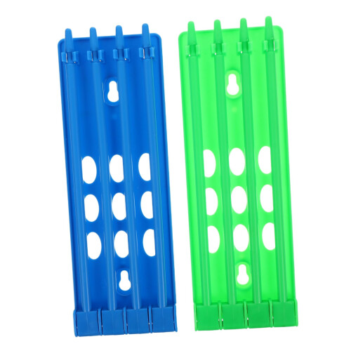 2pcs Pigeon Ring Holder Set, Durable Poultry Foot Ring Organizer Rack for Loft Use