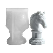 Heat Resistant Horse Candle Waxes Mold With Not Stick-5577