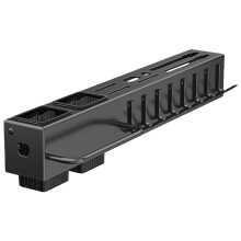Modern Kitchen Wall Mount Stand For Countertop-Black 50cm