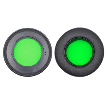(Green) Noise Reduction Earmuffs Memory Foam Replacement Sponge for Kraken 7.1 Pro