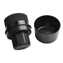 Tire Shine Applicator Pad with Handle, Curved Sponge Tire Dressing Applicator for Even Application Control