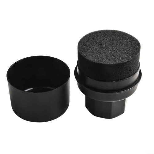 Tire Shine Applicator Pad with Handle, Curved Sponge Tire Dressing Applicator for Even Application Control 1