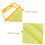 2pcs Blind Cleaner Brush Set for Window Shutter Easy Dust Removal Durable Reusable Design Orange 4