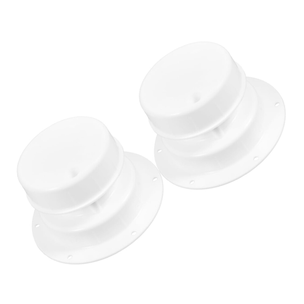 2Pcs Waterproof Rv Roof Vent Cover For Trailer And Motorhome, Easy Installation, Odor Reduction 9330225400783