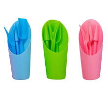 12PCS Succulent Gardening Tools Set with Ergonomic Hand Grip, Mini Garden Tools for Potted Plants (Green Pink Blue)