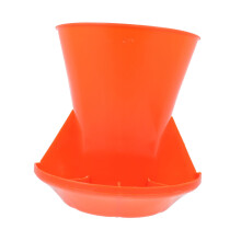 Automatic Piglet Feeder with Compartments, Durable Plastic Feeding Trough for Farrowing Crate Nursery Pens