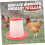 Automatic Poultry Feeder 5L Hanging Chick Feeder Easy Clean Durable Plastic for Small Flocks 5