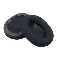 (Mesh fabric, Black) Soft Earmuffs for OpusX Headphone Soft Mesh Earpads Sponge Case Cover