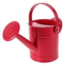 1.5L Metal Watering Can for Kids, Durable Iron Indoor and Outdoor Garden Sprinkler with EasyGrip Handle