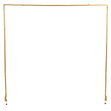Over the Table Rod Stand Gold Adjustable Balloon Arch with Clamps for Wedding and Party Decor