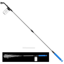 Diatomaceous Earth Duster Powder Sprayer with Adjustable Telescopic Handle, 250ml Visible Capacity for Home and Garden