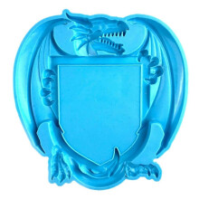 (Blue) Semi-stereoscopic Pterosaur Photo Frame Ornaments Silicone Mold for Jewelry