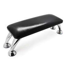 (Black) Professional Nail Art Hand Pillow Set Pu Leather Table Desk Arm Rest Cushion