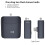 (One for two) Wireless Lapels Microphones Lapels Mic for Mobile Recording and Broadcasting 3