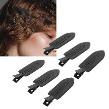 21pcs Black Leaf Shaped Alloy Hair Clips Barrettes