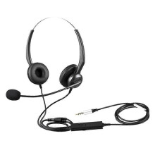 (MP) Reliable Headphone Efficient Earpiece VF32 for Customer Support Specialists