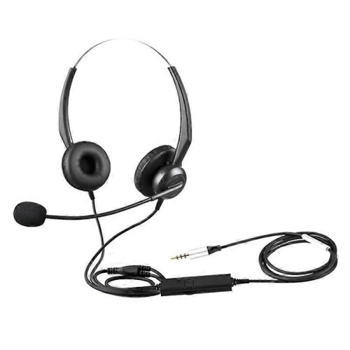 (MP) Reliable Headphone Efficient Earpiece VF32 for Customer Support Specialists