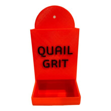 3D Printed Chicken Feeder with WasteReducing Feed Flow, Easy Clean Design for Backyard Poultry