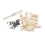 (Style B, 28 teeth) Dental Demonstration Teeth Model With All Removable Teeth Standard Study Teach 1