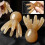 (2pcs) Octopus Scalp Massager Handheld No Static Head Massage Tool for Home Dorm 2