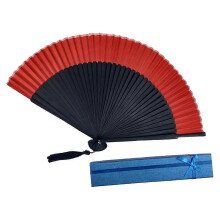 (2) 2pcs Hand Fan Chinese Folding Fans for Men Women Performances Dance Decorations