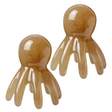 (2pcs) Octopus Scalp Massager Handheld No Static Head Massage Tool for Home Dorm