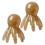 (2pcs) Octopus Scalp Massager Handheld No Static Head Massage Tool for Home Dorm 1