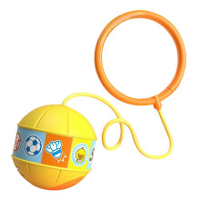 (Yellow) Outdoor Skip Balls Toy Improve Coordination Outside Toy for Entertainment