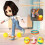 (Pink) Outdoor Skip Balls Toy Improve Coordination Outside Toy for Entertainment 3