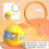 (Pink) Outdoor Skip Balls Toy Improve Coordination Outside Toy for Entertainment 5