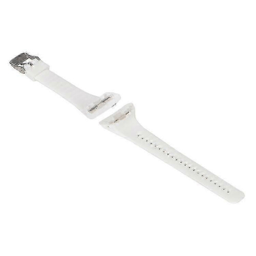 (White) For Polar Ft4 & Ft7 Silicone Watch Band - JA 1