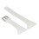 (White) For Polar Ft4 & Ft7 Silicone Watch Band - JA 3