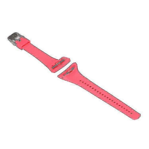 (Pink) For Polar Ft4 & Ft7 Silicone Watch Band - JA 2