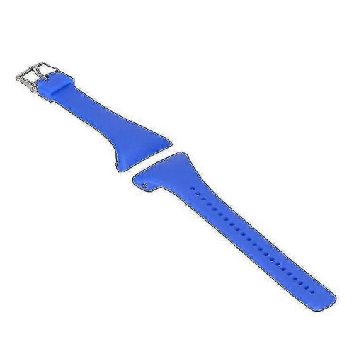 (Blue) For Polar Ft4 & Ft7 Silicone Watch Band - JA 1
