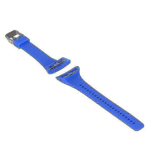 (Blue) For Polar Ft4 & Ft7 Silicone Watch Band - JA 2