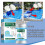 (Bagged, A) Pool Chlorinating Tablets Clear Balance Fast Acting & Quick Dissolving Pool Cleaning Maintenance Accessories 50/100g 4