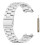 (Silver) Durable Band Metal Strap Belt Sweatproof Wristband for  Watch2 42/46mm Loop 1