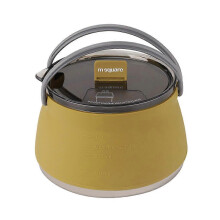 (Kettle) Portable Folding Silicone Kettle Collapsible Water Boiler Pot Outdoor Camping Hiking Cooker Water Boiling Coffee Maker
