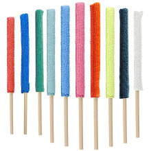 Microfiber Cleaning Brush Set 20 Pack, Slim Crevice Tool with Reusable Dust Trap for Car Vents, Home and Office